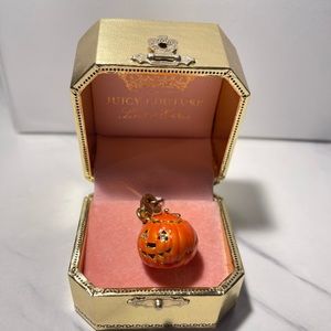 Juicy couture limited edition Jack-O-Lantern keychain